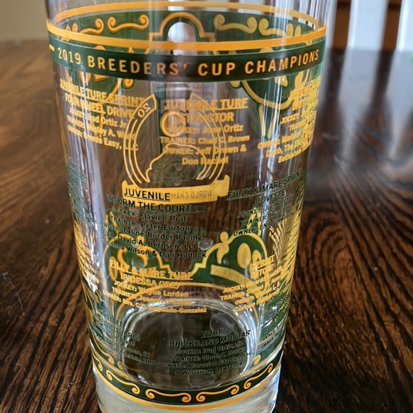 Kentucky Derby & Breeders Cup Glasses 2017 & 2020 - Picture 6 of 6